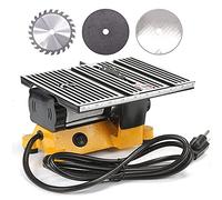 Mini Portable Table Saw for DIY Wooden Model Crafts Small Cutter for Cutting Metal, Tile, and Glass Portable Construction Table Saw