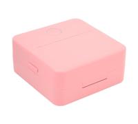 Mini Portable Thermal Printer, Portable Clear Printing Effect Inkless Printer Wrong Question Printing Cute Quick Connection Environmental for School (Pink)