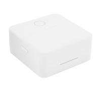 Mini Portable Thermal Printer, Portable Clear Printing Effect Inkless Printer Wrong Question Printing Cute Quick Connection Environmental for School (White)