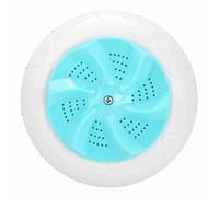 Mini Portable Turbo Automatic Electric Washing Machine, Ultrasonic Household Small Washer for Travel and Dormitories. (Green)