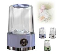 Mini Portable Underwear Washing Machine, Cordless Portable Rechargeable Mini Washing Machine for Underwear, Five-Minute Quick Clean, 1L Capacity Suitable for Cleaning knickers (Purple)