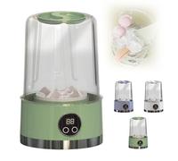 Mini Portable Underwear Washing Machine, Cordless Portable Rechargeable Mini Washing Machine for Underwear, Five-Minute Quick Clean, 1L Capacity Suitable for Cleaning knickers (Green)