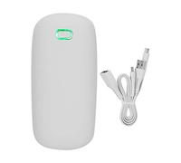 Mini Portable USB Charging Double - Sided Thermostatic Electric Hand Warmer, Rechargeable 4000mAh Hand Heater with Adjustable 50-60°C Heat, for Outdoor, Commuting, Office, Classroo (Grey)