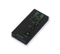 Mini Portable Voice Changer, Handheld Microphone Voice Modulator Disguiser with 8 Sound Effects, Live Broadcast Voice Gaming Recording for Mobile Phone Computer PS4 PS5 Xbox One Games Streaming