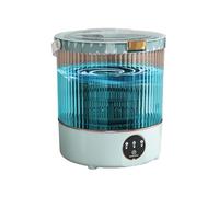 Mini Portable Washing Machine 12L Upgraded Large Capacity Mini Washer Dryer Combo for Underwear,baby Clothes Small Clothes Washing Machine Semi-automatic for Apartments,Dorm,Camping,Hotels Blue 12L