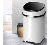 Mini Portable Washing Machine, Small Semi-Automatic Compact Washer with Timer Control Single Translucent Tub for Baby Clothes Compact Laundry, 10lbs Capacity