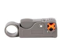 Mini Portable Wire Stripper and Crimper for Coaxial Cables Coax Cable Stripping Tool & Coax Crimping Tool with Durable Metal Housing, Ergonomic Handle, and Precision Cutting Blades