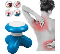 Mini Portable Wireless Massager USB Powered Full Body Back Pain Relief Cordless