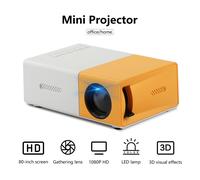 Mini Portable YG300 LED Projector - 1080p Full HD, 13-100in, HDMI/USB/TF, Compact Pocket Home Theater