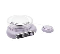 Mini Pottery Wheel Machine Kit, Electric Adjustable Speed Pottery Machine with Pedal Switch and Paint Brushes, Pottery Wheel for Beginners, Skilled Workers, and Amateurs