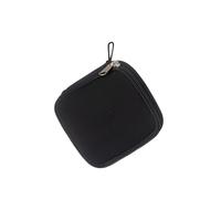 Mini Pouch for Organization, Soft Small Electronic Organizer Travel Storage Carrying Tech Bag Compatible with MagSafe Power Adapter, Laptop Accessories Cables, Cords, USB Drives, Earphones Black