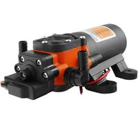 Mini Power 12V Marine Water Pump - 35PSI Self Priming Diaphragm Pump for Boat Accessories, Showers, Toilets