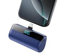 Mini Power Bank 5200mAh for iPhone 15/16,[2025 Upgraded] PD USB C Fast charging portable charger, Compact LCD Display Battery Pack Compatible with iPhone 16/16 Pro Max/15 Series,Galaxy,Android etc