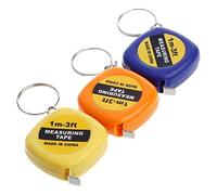 Mini Power Tape Measure Keychain Universal Pull Ruler Metric Tape Measure Measuring Retractable Inch Tailor 1m Tool