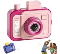 Mini Prank Reverse & Forward Two-Way Camera Water Shooter, 2026 New Prank Two-Way Camera Water Gun, Pranks Battle Waters Camera Fight, Novelty Game for Parties and Summer (Pink)