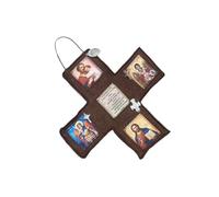 Mini Prayer Alter Handmade Cross Shaped Devotional Booklet Guide
