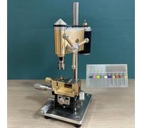 Mini Precision Bench Drill, Variable Speed Benchtop Drill Press, Multifunction Portable Drilling Machine for Jewelry, Wood, Metal
