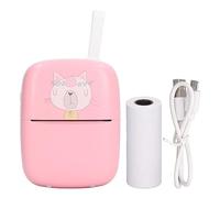 Mini Printer,200dpi Bluetooth Multi Functional Pocket Inkless Thermal Printer for Study Work