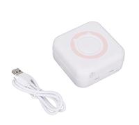 Mini Printer, Ergonomic Design Pocket Printer Wireless Connection 200DPI Resolution for Home for Office(pink)