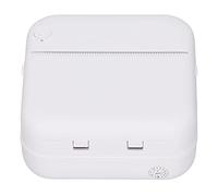 Mini Printer, Ergonomic Design Pocket Printer Wireless Connection 200DPI Resolution for Home for Office(blue)