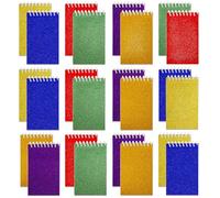 Mini Prism Spiral Notepads - (Bulk Pack of 24) Small Pocket Mini Notebooks for Kids, 2.5 Inch x 3.6 Inch - 20 Sheets Per Book, Top Bound Spiral Memo Note Pads for Party Favor Gifts and Goodie Bags