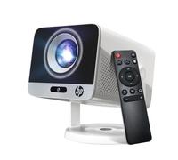 Mini Projector 1080P Full HD, HP MC425 Portable Projector, Projector with WiFi and Bluetooth, Short Throw Projector for Bedroom, Smart Outdoor Movie Projector 4K Support, Auto Focus & Keystone