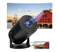 Mini Projector, 1080P Full HD Portable Projector with Wire Less Fidelity & Blue Tooth, 270° Rotatable, 150'' Screen Small Home Theater Projector for Android Laptop PC Smartphone