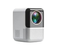 Mini Projector 1280 * 720P Support 4k 1080P Home Cinema Outdoor Portable Projetor (D As shown) small gift