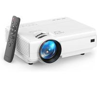 Mini Projector, 2025 Upgraded 14000L Portable Video Home Projector, HD 1080P Supported, Compatible with TV Stick, HDMI, USB, AV, Laptop, iPhone, Android Smartphone