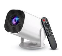 Mini Projector 4K Full HD 1080P, Portable Projector with WiFi 6 and Bluetooth 5.4, Auto Keystone & Manual Focusing, 180° Rotation, Compatible with iOS/Android/HDMI/TV Stick/Laptop/PC