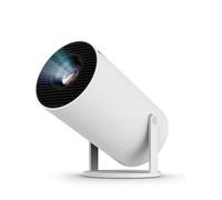 Mini Projector, 720P Native Resolution, 260 ANSI, 180° Rotatable, Android 11, WiFi 6 Dual Band, 130-inch Display