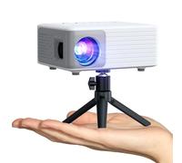 Mini Projector, AKIYO O1 2025 Upgraded 15000Lumen Projector, 50% Zoom, ±50° Keystone, Portable Projectors 1080P Full HD Supported, Compatible with iOS/Android/TV Stick/HDMI/USB/Switch(Tripod Included)