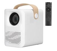 Mini Projector, Fully Enclosed Structure Design Widely Compatible Wireless Projector Long Service Life for Home for Entertainment for Theatre(#2)