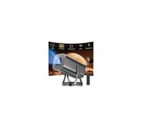 Mini Projector HD 1080P 4K Supported Smart Projectors Auto Keystone & Focus 22000 Lumen 260 ANSI Bightness WIFI 6 and Bluetooth Home Theatre 200" w 270°Rotatable Stand for Game/Bedroom/Outdoor/Phone