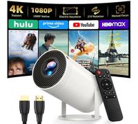 Mini Projector, Native 720P Portable Projector with Carrying Case, 270°Rotatable Outdoor Movie Proyector, Home Theater Projector Compatible with Phone/TV Stick/Laptop/PS4/HDMI/USB