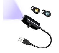 Mini Projector Night Lamp Three, Sixty Degree Adjustable, USB Portable Device with Sturdy Build, Modern Bedroom Style, Accessory for Projection Films Relaxing Sleeping Living Room Kid’s Room 40g