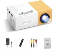 Mini Projector Portable,Outdoor Video Projectors, LED Pico Movie Projectors for Home Theater,Mini Projector, Portable Projector 1080P HD Support,Home Theater Movie Projector for Bedroom