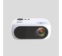 Mini Projector, REAPP 2025 Upgraded Full HD 1080P Video Portable Projector, Kids Gift, Home Theater Movie Phone Projector Compatible with Android/iOS/Windows/TV Stick/HDMI/USB (Black)