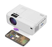 Mini Projector T4 3600 Lumens Full Mount 1080P LED Projector Large Display Smart Home Theater Projector Portable (Color : E) (D)