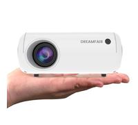 Mini Projector with Bult-in Speaker | Support 1080P, 100ANSI | Auto Keystone Correction, Portable Video Projector | 26"-120" Screen Video, Compatible with Laptop, HDMI, USB, AV