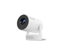 Mini Projector with Speaker, 4K Support Projector for Bedroom Portable Smart Projectors WiFi 6 Bluetooth 5.4, Auto Vertical Keystone 180°Rotatable for Laptop, PC, Mobile Phone (Android OS 14.0)