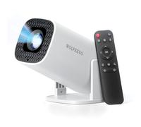 Mini Projector with WiFi 6 and Bluetooth 5.0, Portable Projector 4K support with Android14 System, 210° Rotation, Auto Vertical Keystone Smart Proyector for Home Theater, Business Presentation, Gaming