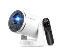 Mini Projector with Wifi 6 and Bluetooth 5.4, Smart Portable Projector 4K Support, Android 14 & 400 ANSI, Auto Focus & Keystone, 1080P Small Proyector Magcubic HY320Pro for Bedroom, Movie, Outdoor