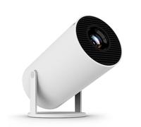 Mini Projector with WiFi 6 Bluetooth 5.0 4K 1080P Portable Movie Projector 180° Rotation Max 130 Inch Screen Automatic Vertical Keystone Compatible with Smartphone/Laptop/HDMI/USB