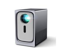 Mini Projector with Wifi and Bluetooth, Portable Projector 4k Home Theater Movie Projector, Smart Projectors Compatible with iOS/Android/TV Stick/HDMI/PS5, 15000 Lumen, Native 1080P, 4K Supported