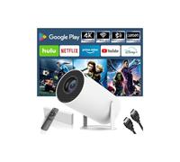 Mini Projector with WiFi & Bluetooth, SUMTAB 2025 Upgraded Portable Projector , 1080P & 4K Support Video Projector,Built-in Netflix,Compatible with iOS/Android/Windows