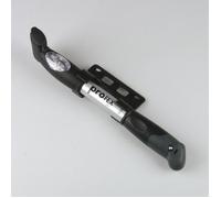 Mini pump with pressure gauge and handle