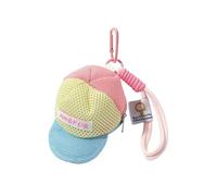 Mini Purse Keychain - Portable Hat-Shaped Zipper Storage Charm | Mini Bag Charm,for Adults Men Women Friends Home Indoor Outdoor Travel Commute