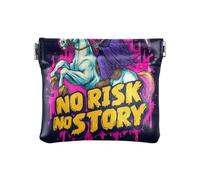 Mini Purse Wallet Grim Reaper Risk Story Portable Jewelry pouching for Ladies Handbag monedero pequeno para mujer