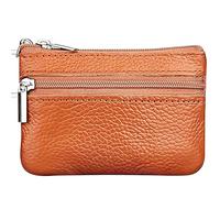 Mini Purse Women's Small and Short Format Wallet Purse Women's Small Coin Bag Wallet PU Purse Coin Purse Wallet for Women Children, light brown, No